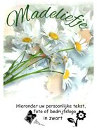 Uitdeelzakje Madeliefzaden