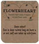 FlowerHeart zonder persoonlijke tekst