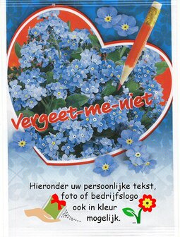 UItdeelzakje Vergeet Me niet