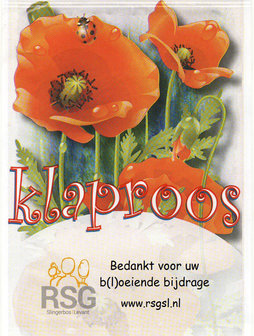 Papaver - Klaproos