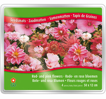 Zaadmat Roze tinten