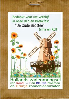 Hollands Mengsel met persoonlijke tekst / logo