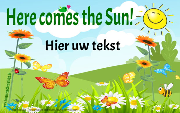 Here comes the Sun -Personal