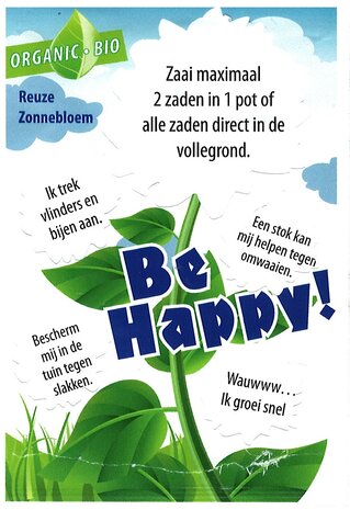 Zonnebloem Be Happy