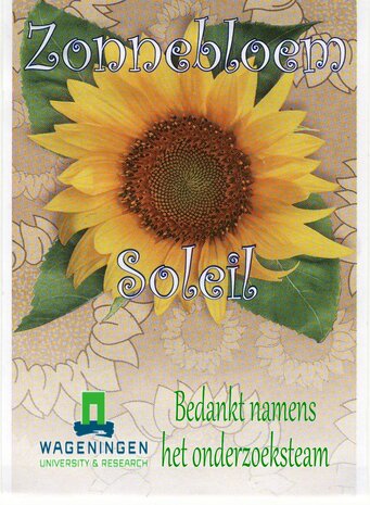 1000 uitdeelzakjes Biologische Zonnebloemzaden met uw tekst/logo