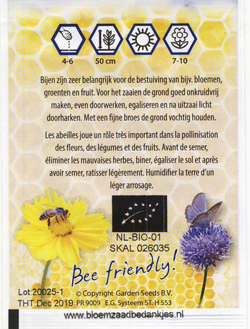 Bee Friendly NL-BIO-01