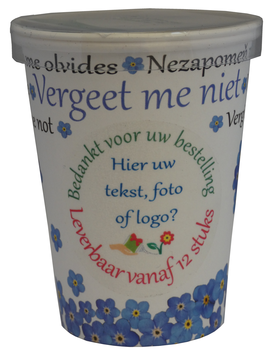 Flowercup Vergeet me niet