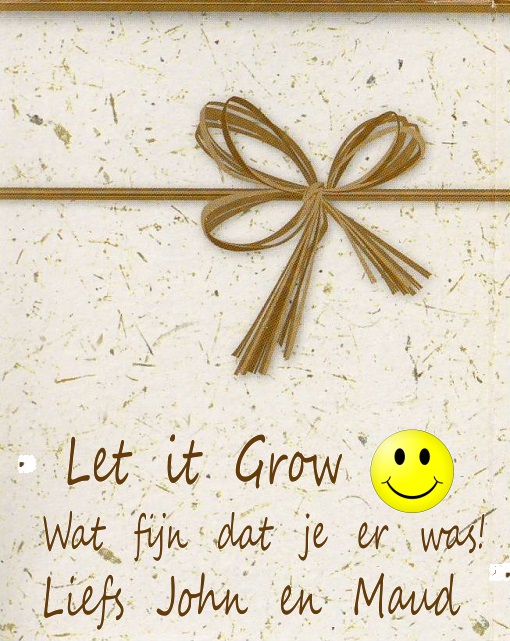 Greengift  tekst