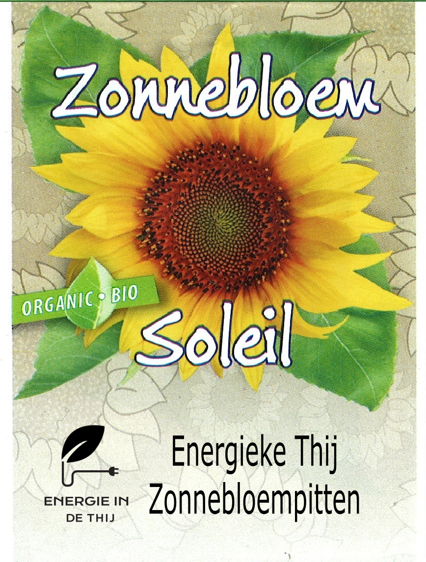 Uitdeelzakje zonnebloem