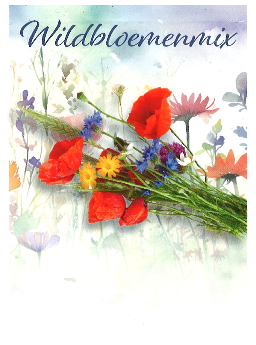 Uitdeelzakje wildboemenmix